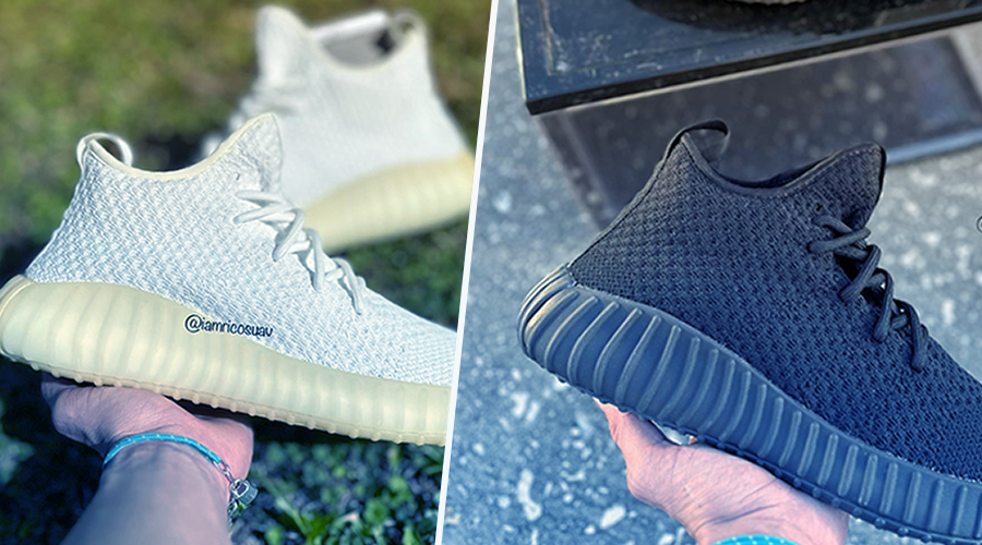 Unreleased samples of Yeezy 650s surface