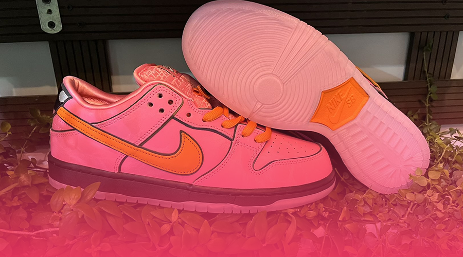New detailed images of Blossom Nike SB Dunk Low
