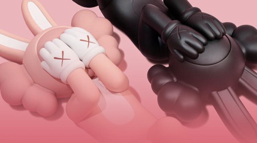 KAWS - Accomplice (Pink) for Sale