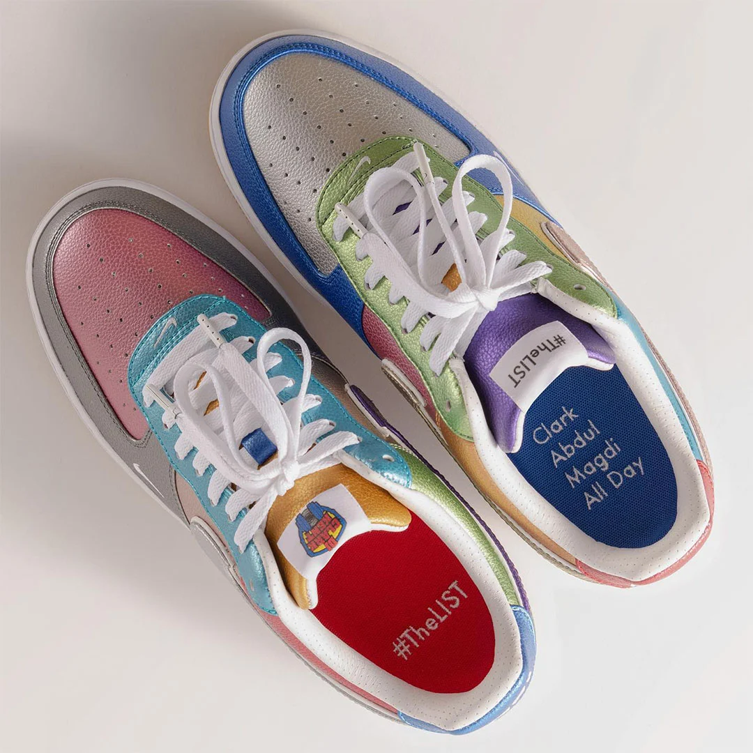 DJ Clark Kent reveals The List Air Force 1 | SwiftSole