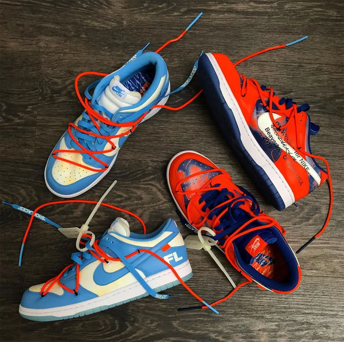 Sotheby's Auction: Nike Dunk Low Virgil Abloh x Futura Laboratories for  Charity 