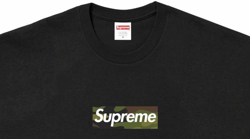 トップス 23FW Supreme Camo Box Logo Tee black M Supreme Camo Box Logo Black T Shirt (FW23) | FW23T57