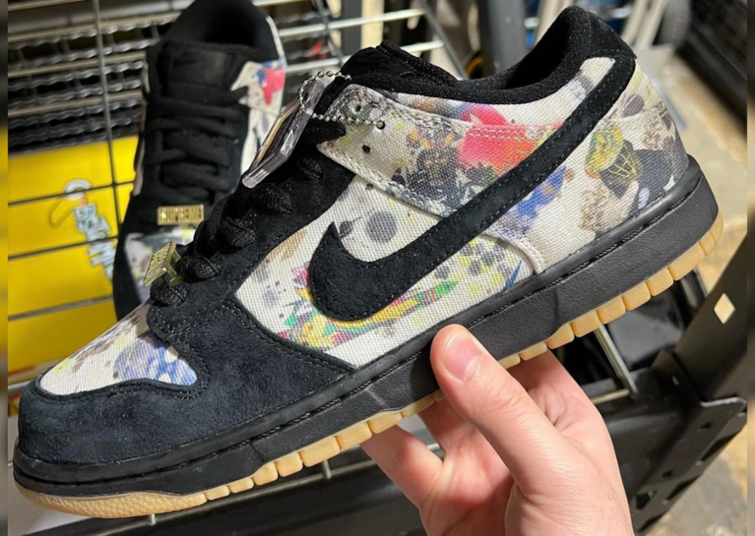 First looks at the Supreme SB Dunk Low